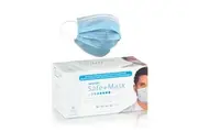 Medicom SafeMask Premier Procedure 3Ply Earloop Mask Blue 50/box