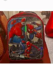 MARVEL SPIDERMAN 16" 3D Book bag Boys Kids School 5 years old or more