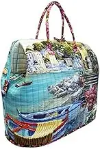 Aunties Two Patterns Giant Poppins Bag Pattern, Multi