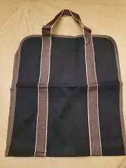 NEW LINGSFIRE Log Carrier Firewood Tote Wood Carrying Bag Fireplace 16oz Canvas