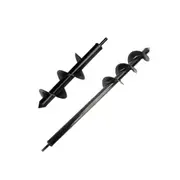 Power Garden Spiral Plant Auger Earth Planter Drill Bit Post Hole Digger Tool