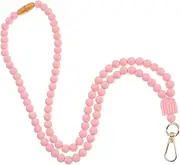 DOITOOL Beaded Phone Lanyard Strap Charm Stylish Lost Neck Chain for Mobile Devices Lightweight and Versatile Decor for Smartphones and Id Badges present Choice