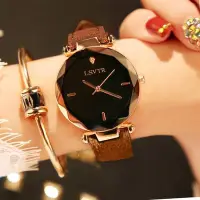 在飛比找Yahoo!奇摩拍賣優惠-熱銷 手錶 手錶女學生時尚潮流韓版簡約休閒大氣ulzzang