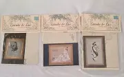 Lavender & Lace Cross Stitch Lot: The WEDDING, Angel Of HOPE, Earth ANGEL