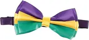 [COLLBATH] Carnival Bow Tie Bow Tie for Party Bowtie for Men Men's Bow Ties Funny Bowties Pre Tied Bow Tie for Men Pre Tied Ties for Men Adjustable Bow Tie Mardi Gras Bow Tie Bow Ties for Men