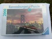 Ravensburger Puzzle 2000pcs San Francisco Bridge Factory Sealed.