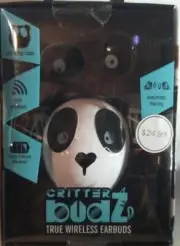 Critter Budz Ture Wireless Bluetooth Earbuds (LOC GZ 1-6)