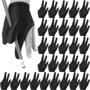 Guantes Piscina Transpirables Guantes de Billar Nailon Guantes de Mano Izquierda