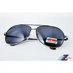 【Z-POLS】名牌風格經典帥氣邊框設計寶麗來偏光抗UV400太陽眼鏡