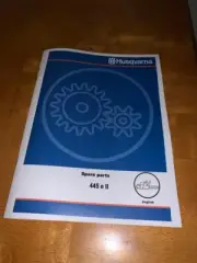 Husqvarna 445 e II Chainsaw Illustrated Parts Diagram List Manual