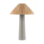[James Lane] Marki Ceramic Table Lamp Natural