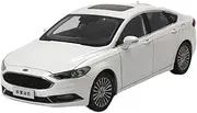 Scale Finished Model Car for Ford Mondeo 2017 1:18 Scale Alloy Car Model Collection Ornament Souvenir Die Casting Toys Miniature Replica Car