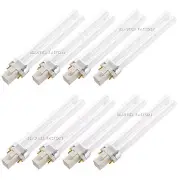 8pcs x 9W UV Gel Nail Curing Dryer Lamp Light Bulb (H or U Shape)