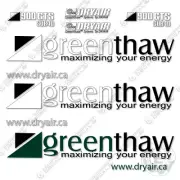 Fits Greenthaw 900GTS SUB40 Decal Kit Ground Heater - 7 YEAR OUTDOOR 3M VINYL!