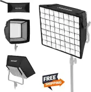 12.2" x 11.4" Foldable Softbox Diffuser with Grid and Bag for NL660/SNL660/RGB66