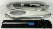 CROSS JET BLACK MORPH BALLPOINT PEN WITH CHROME APPOINTMENTS #472-1