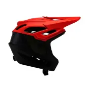 Fox Racing Dropframe Pro Helmet (Orange Flame) 31459-104