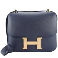 在飛比找PChome24h購物優惠-HERMES Constance 24CM Epsom X刻