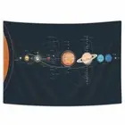 Solar Space Extra Large Tapestry Wall Hanging Art Fabric Classroom Background