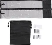 Haofy RV Screen Door Curtain Heavy Duty 27.56"x78.74" Breathable Mesh, Loop Fastener Sun Protection for Travel Trailers, 5th Wheels Campers