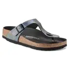 Birkenstock VEGAN Microfiber GIZEH - Black (Iridescent) BNIB 1021232