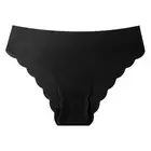 Breathable Ice Silk Seamless Women's Underwear with Wavy Edge for Comfort