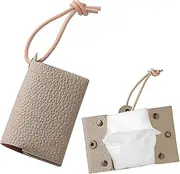 WJnflQN Pocket Tissue Holder for Purse - Dustproof Waterproof Tissue Holder | Portable Travel Pouch Tissue Bag for Family Friends Colleagues