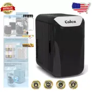 8-Can Mini Fridge with Dual-Core Cooling & Warming - Perfect for Home & Travel