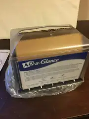 6 New Ad-a-Glance Napkin Dispenser, Tabletop Advertising, New, SCA Xpressnap