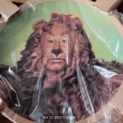 Hamilton Plate Wizard of Oz Cowardly Lion Portraits From Oz 1989 Collectible NEW