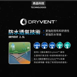 The North Face 男 DryVent防水兩件式羽絨外套AP《黑》81RM/防水外套/防風 (8.5折)
