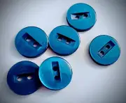 5/8" Royal Blue Craft/Clothing Buttons