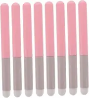 8pcs Portable Lipstick Brush Multi Purpose Smudge Brush for Lip and Eye Makeup Compact and Easy to Use Applicator Wand for Travel and Daily Use