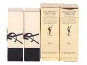 YSL YVES SAINT LAURENT ROUGE PUR COUTURE RM ROUGE MUSE .04oz x 2 MINI LIPSTICKS