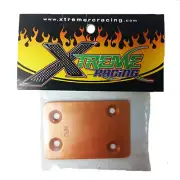 Xtreme Racing Kyosho MP-9 Aluminum Wear Guard - Orange XTR10731