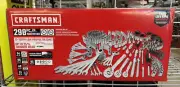 CRAFTSMAN Mechanics Tool Set, 298 Piece Hand Tool and Socket Set SAE/Metric