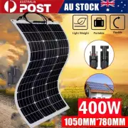 12V 400W Flexible Solar Panel Mono Caravan Camping Home Battery Charge 400 Watt