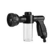 High Pressure Car Wash Brush Foam Gun,Hose Nozzle Foam Cannon Bottle Soap Spray