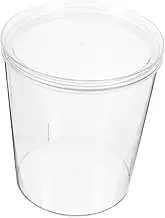 Mobestech Air Tight Food Storage Container Large Rice Storage Bucket Sealable Lid for Kitchen