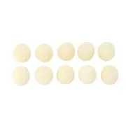 For Gaming Headset-10Pcs Microphone Foam Windscreen Cover Headworn Mic Beige