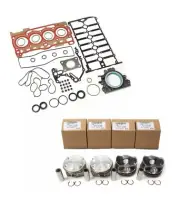 Pistons & Rings & Head Gasket Fit for Audi A3 Seat Skoda VW Golf Polo 1.2TSI