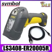 Symbol LS3408-ER20005R 1D Extended Range Laser Barcode Scanner Reader +USB Cable