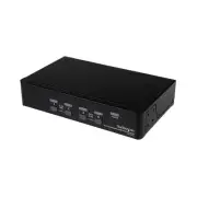 Startech SV431DPUA 4 PORT DISPLAYPORT KVM SWITCH USB AUDIO DP RACKMOUNT KVM SWIT