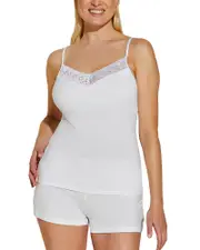 Cosabella Giulia Sleep Classic Lace Camisole Pj Set