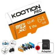 64GB High Speed Ultra Micro SD Card Memory Card UHS-I Class 10 80MB/s Kootion