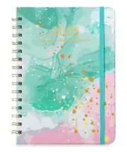 2025 Weekly/Monthly Planner, organizer, Appointment book, 6.4"x8.5" blue color