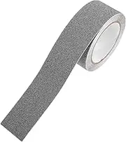 Homoyoyo 1 Roll Non-Slip Tape Anti Skid Tape for Steps Outdoor Adhesive Floor Stickers Anti-Slip Grip Tape Slippery Floor Warning Sign Anti-Skid Tape Outdoor Rubber Base Glue System Grey