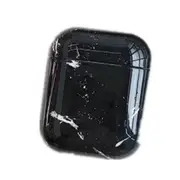 Marble Pattern Wireless Earphones Charging Box Protective Case for Apple AirPods 1/2 BLACK COLOR