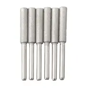 6pcs Diamond Chainsaw Sharpener Burr Grinder Chain Saw Drill Carving 4/4.8/5.5mm