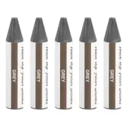Wood Filler Stick, 5 Pcs Wax Sticks Wood Touch Up Markers, Grey